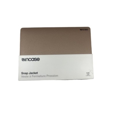 Incase Snap Jacket Laptop Case 13'' Gold Bronze Protective UltraThin Sleek Modern