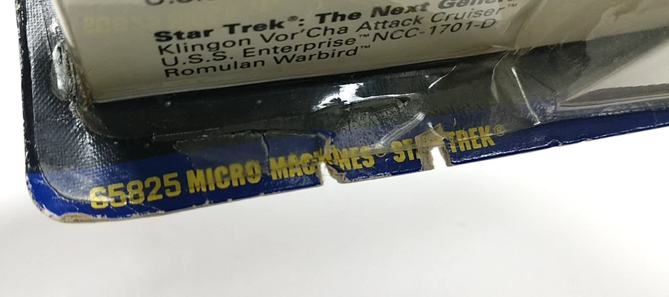 Micro Machines Star Trek Collection The Next Generation #3  1993 *Damaged* - Image 4 of 4