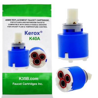 Kerox K40A 40mm Faucet Cartridge - Durable Replacement for Smooth Flow