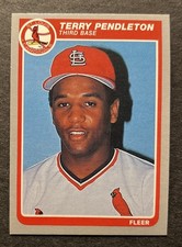 1985 Fleer - Terry Pendleton #236 (RC)
