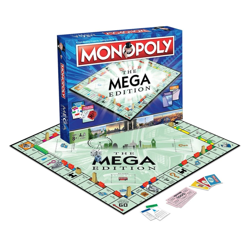 Mega Monopoly Board Game - Image 2 of 3