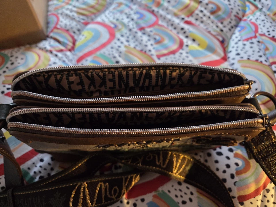 Borsa donna Anekke piccola 2 scomparti, nuova con sacchetto antipolvere - Immagine 4 di 4