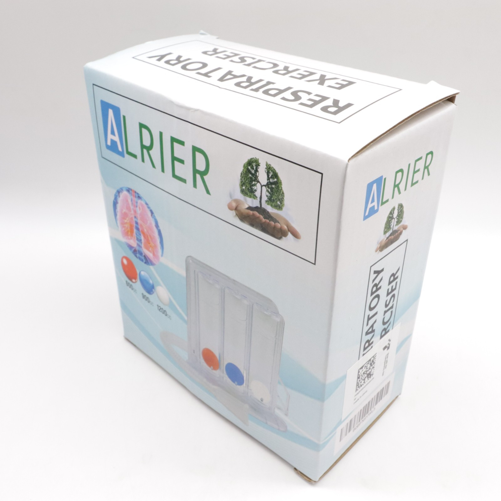 Breathing Exercise Device For Lung Function Deep Breath Mouthpiece 