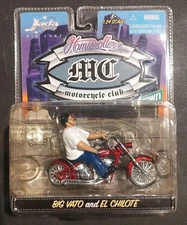 JADA TOYS Homie Rollerz MC Motorcycle Club Big Vato And El Chilote NEW 2005