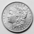 1888 Morgan Silver Dollar, 90% Silver, Very Good Condition, Philadelphia Mint
