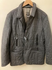 VGUC GIMO'S ITALIANA Car Coat Neutrals/Gray IT50/52