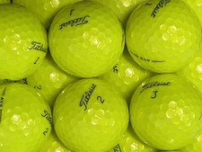 24 AAAAA Titleist AVX Yellow Used Golf Balls In MINT Condition 5A Grade