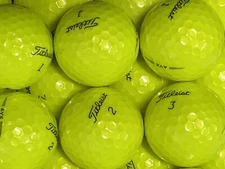 24 AAAAA Titleist AVX Yellow Used Golf Balls In MINT Condition! 5A Grade