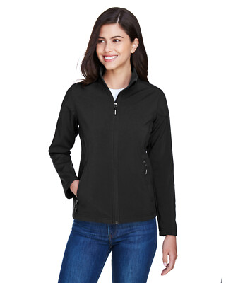 Core 365 Ladies' Cruise Two-Layer Fleece Bonded Soft Shell Jacket 78184 XS-3XL