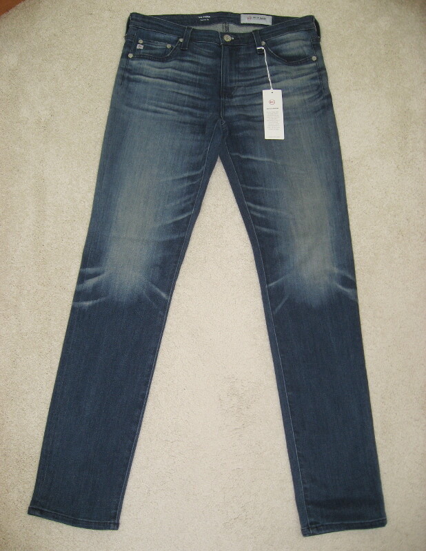 NWT AG Adriano Goldschmied The Prima Cigarette Leg Jeans 28/6 Years Strong Wind image 3