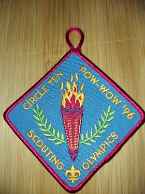 Canadian Boy Scout Circle Ten Pow Wow 96 Scouting Olympics 