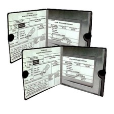 15 Auto Car Truck Registration And Insurance Case Document Holder Wallet Folder