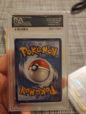 PSA 9 Jolteon EX 109/113 Delta Species Holo 2005 Pokemon Old Slab