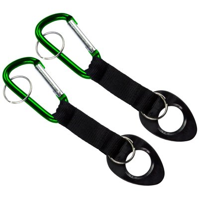 #ad 2pc Carabiner Water Bottle Holder Buckle Clip Hook Keychain Camping Outdoor Gear $7.99