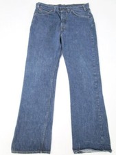 Vtg Levi  s 517 Orange Tab Flare High Rise 36 x 31.5