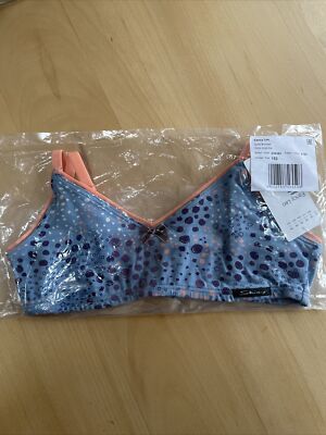 SKINY Bustier Fancy Leo gepunktet blau Gr.152  *NEU mit Etikett*