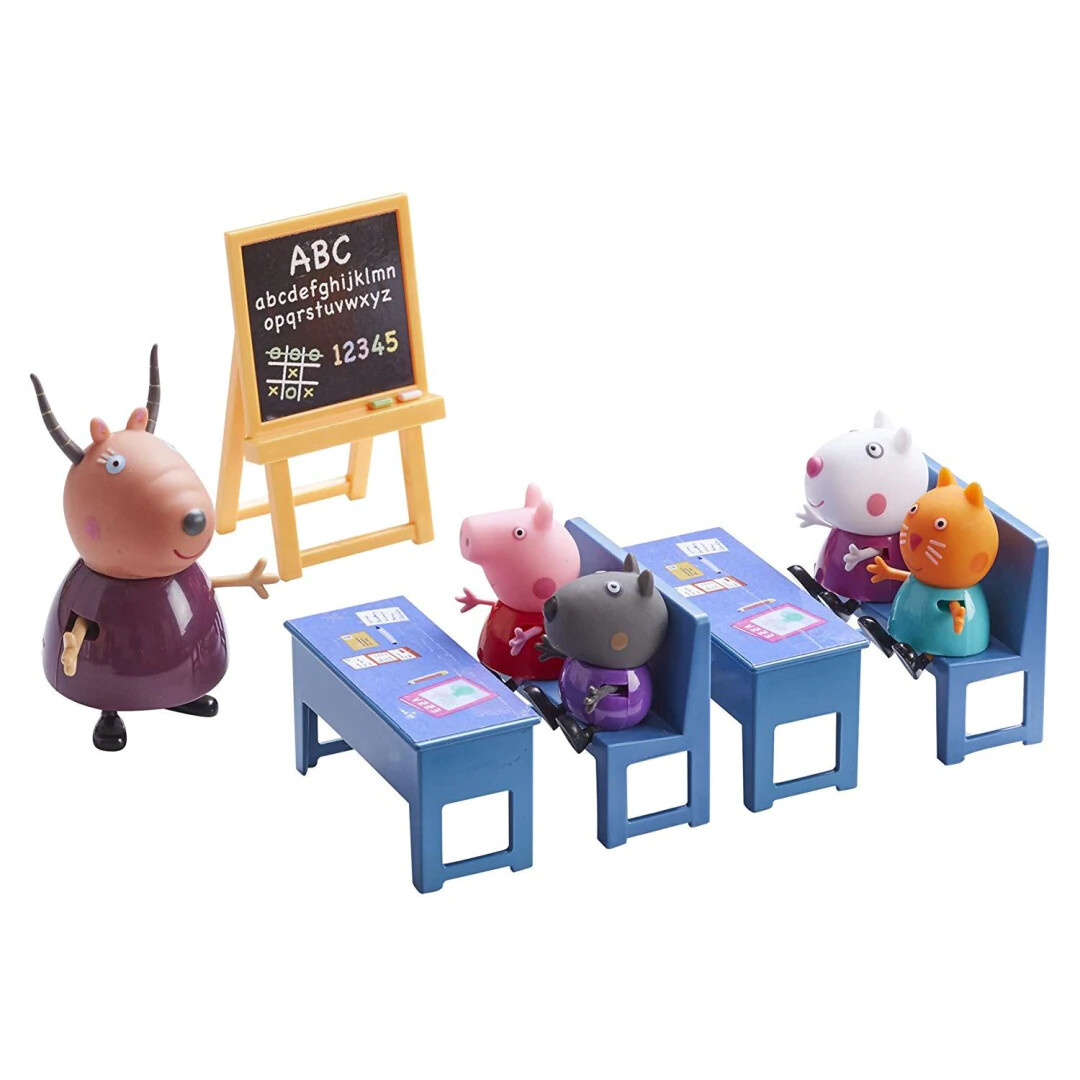 Peppa Pig Classroom Playset and Figures