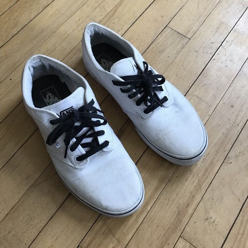 White Canvas Sneakers | eBay
