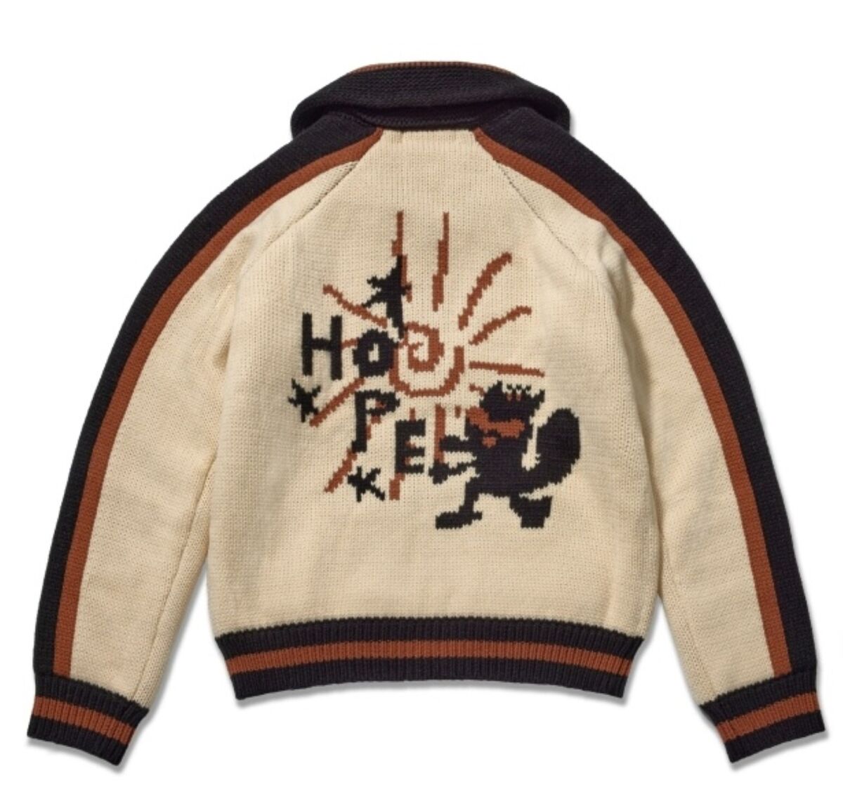BTS J-HOPE Cowichan Cardigan (Beige) photocard Official HOPE BTS J-HOPE Cowichan Cardigan (Beige) photocard Official HOPE