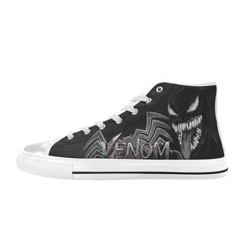 Venom Sneakers High Top Casual Canvas, Venom Sneakers