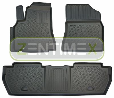 Premium-3D-TPE-Gummifußmatten für Citroen Berlingo Multispace 2 B9 Hochdachkom2F