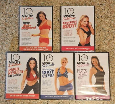 10 Minute Solution Workouts (5 DVDs) NEW Factory Sealed