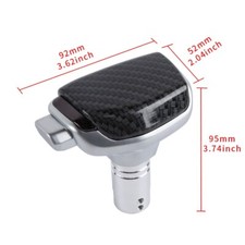 Universal Carbon Fiber Pattern Ap Style Automatic Car Gear Shifter Shift Knob