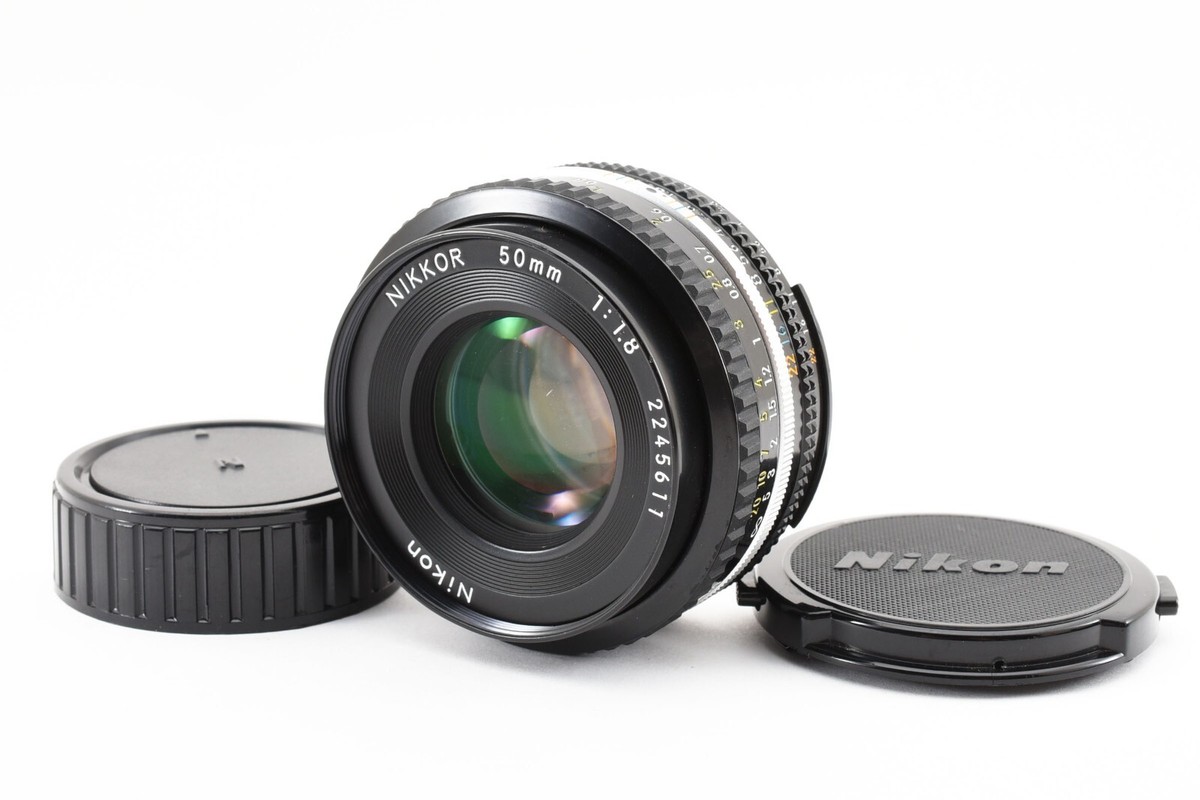 Nikon Nikkor Ai-s 50mm f/1.8 Ais Prime Lens MF [Near Mint] from