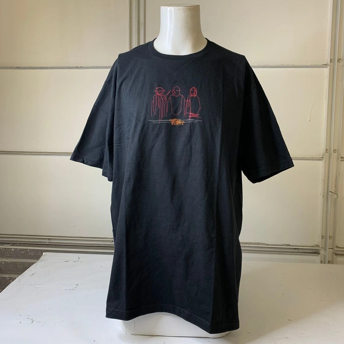 Tee shirt homme SUPREME Three Kings taille XL noir