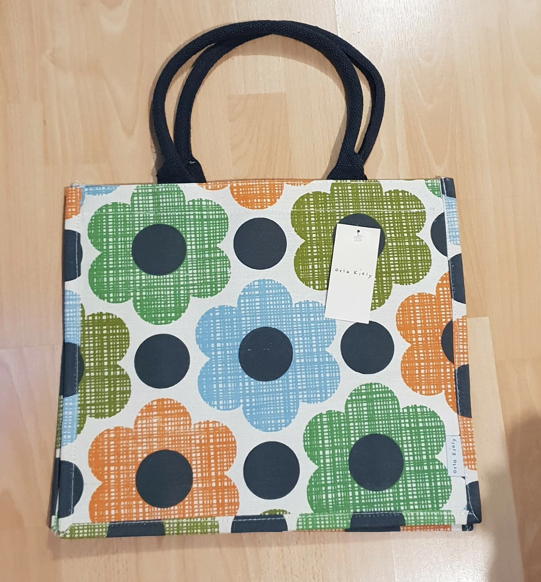 Orla kiely shop jute bag
