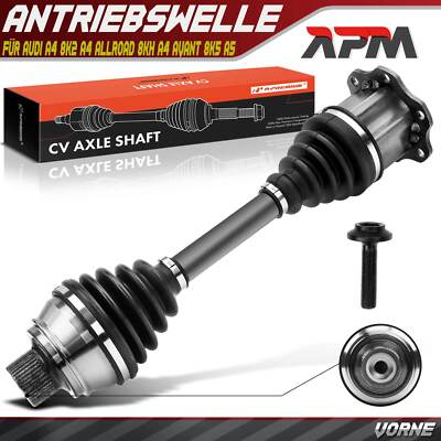 Antriebswelle Vorne ohne ABS Ring für Audi A4 8K2 A4 Allroad 8KH 8K5 A5 8T3 8F7