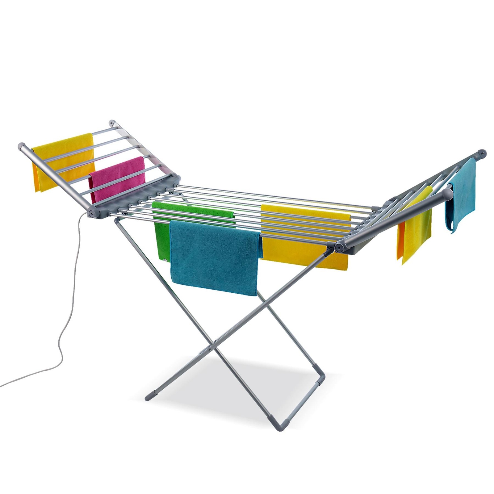 Portable Winged Electric Heated Clothes Airer Energy Saving Clothes