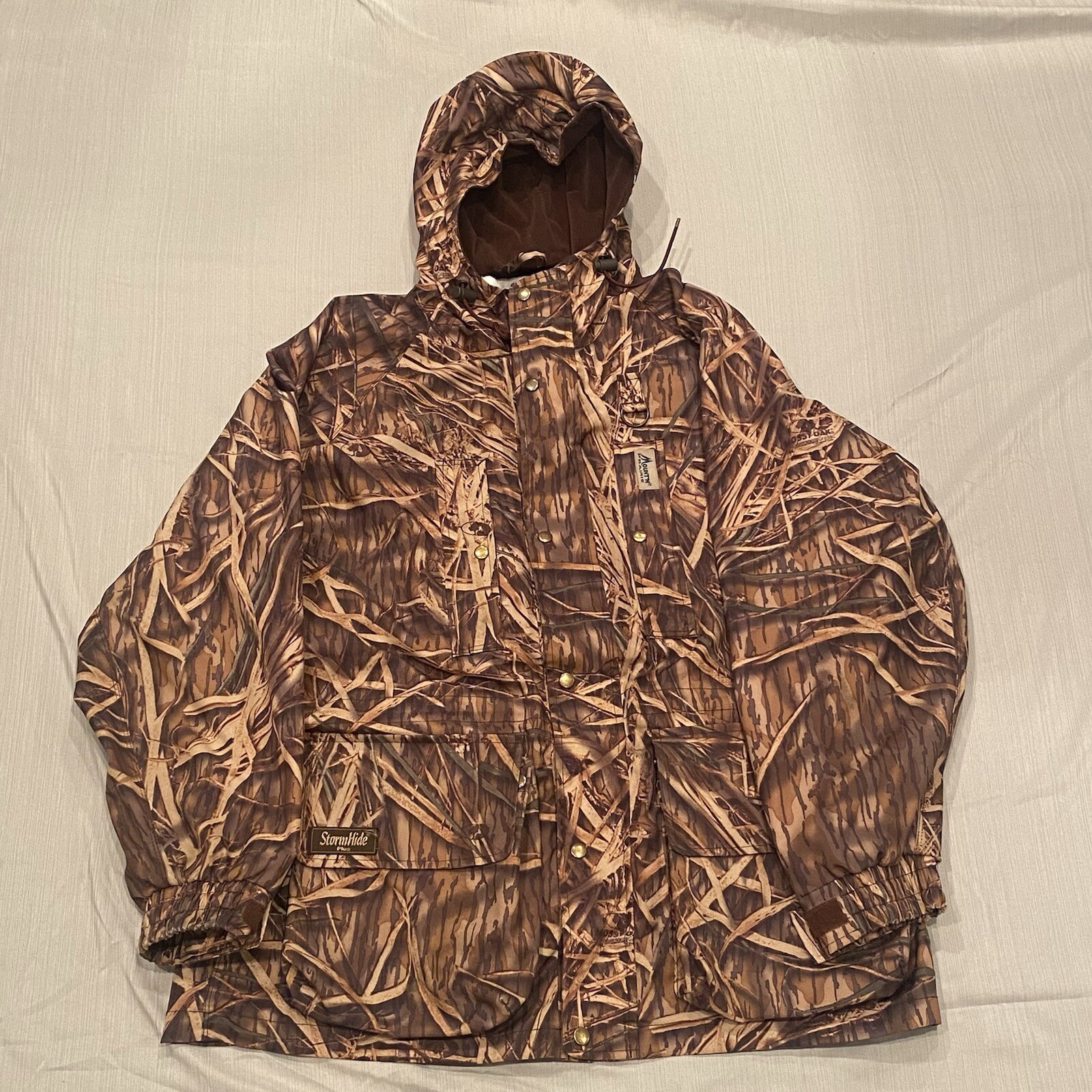 Mount’n Prairie Mens XL Jacket Pants Hunting Waterfowl Duck Grass Camo Insulated