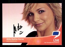 Alida Nadine Kurras 9 Live Autogrammkarte Original Signiert # BC 64481
