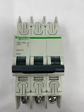 Schneider Electric 60293 Multi9 C60 3P 10A D Curve 240V 10kA Circuit Breaker