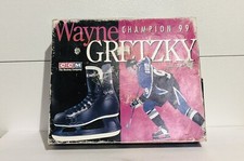 Vintage CCM Wayne Gretzky B-CH99 Ice Hockey Skates US Boys Size 4 Damaged Box