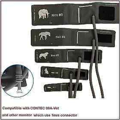 New Vet Use Cuff Animals Cuff Veterinary Blood Pressure Monitor Cuff 5