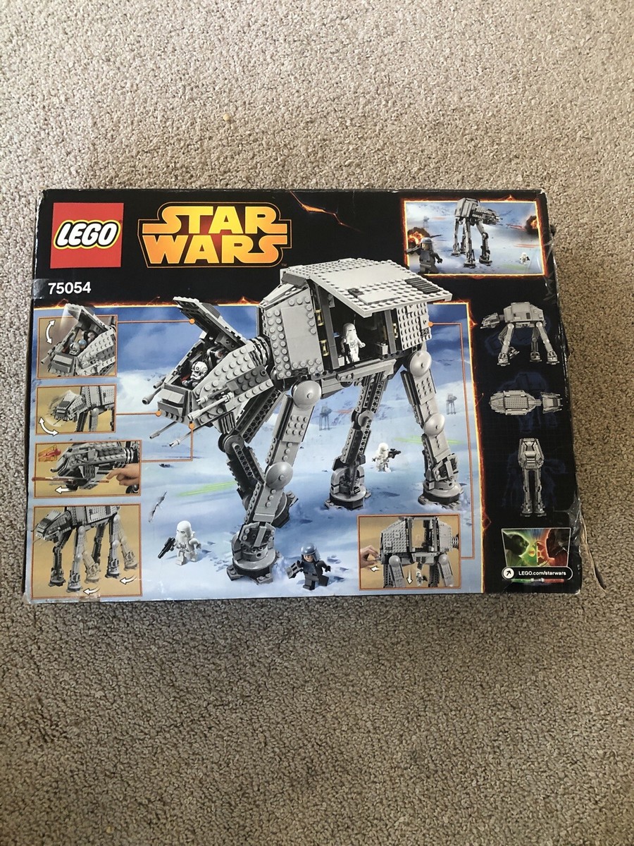 LEGO Star Wars AT-AT (75054) BOX POSTER & INSTRUCTIONS Included 99 