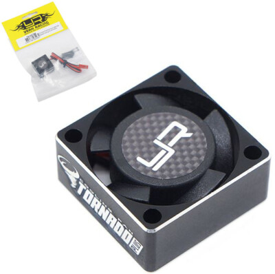 Yeah Racing YA-0471BK Tornado Plus Alum. Case High Speed Cooling Fan 25 X 25mm
