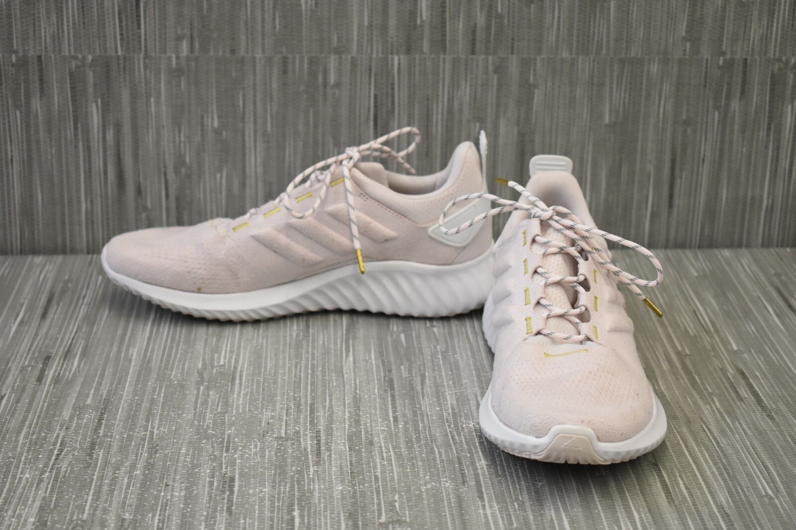 light pink running shoes