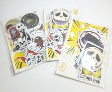  Lot of 3  50pcs Nightmare Before Christmas Theme Stickers, 50 pcs, Cute Vinyl