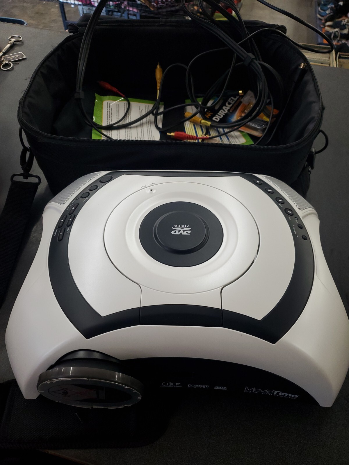 MovieTime Optoma DV10 Digital DVD Projector eBay