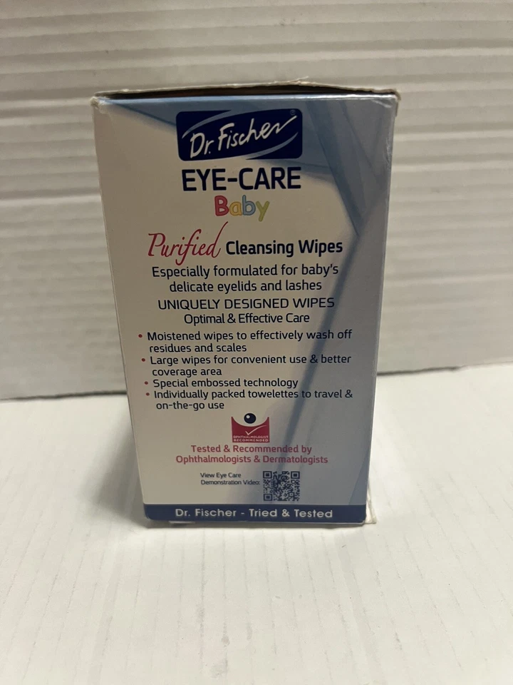 Toallitas purificadas no irritantes, sin desgarros, hipoalergénicas y sensibles para ojos de bebé B7 Foto 2 de 4