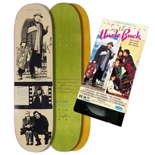 JK Industries John Candy Tribute by Jeremy Klein 8" Deck SIGNED with VHS Tape