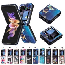 For Samsung Galaxy Z Flip 7 6 5 4 3 Luxury Leather Shockproof Flip Phone Case