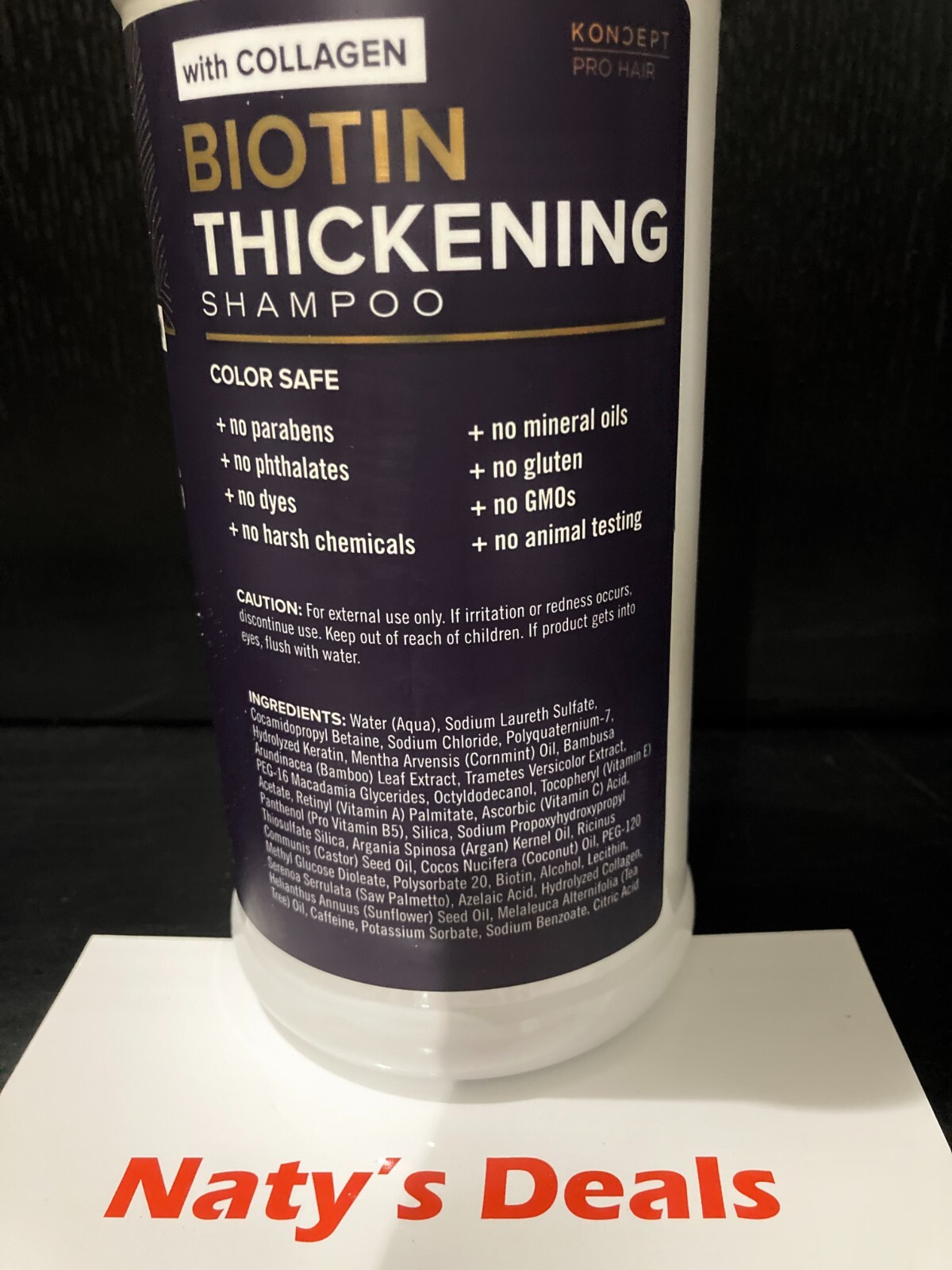 Biotin+With+Collagen+Thickening+Shampoo+Koncept+Pro+Hair+32+FL+0z for