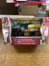 1:43 Coca-Cola 1900's Horse Drawn Wagon Bank