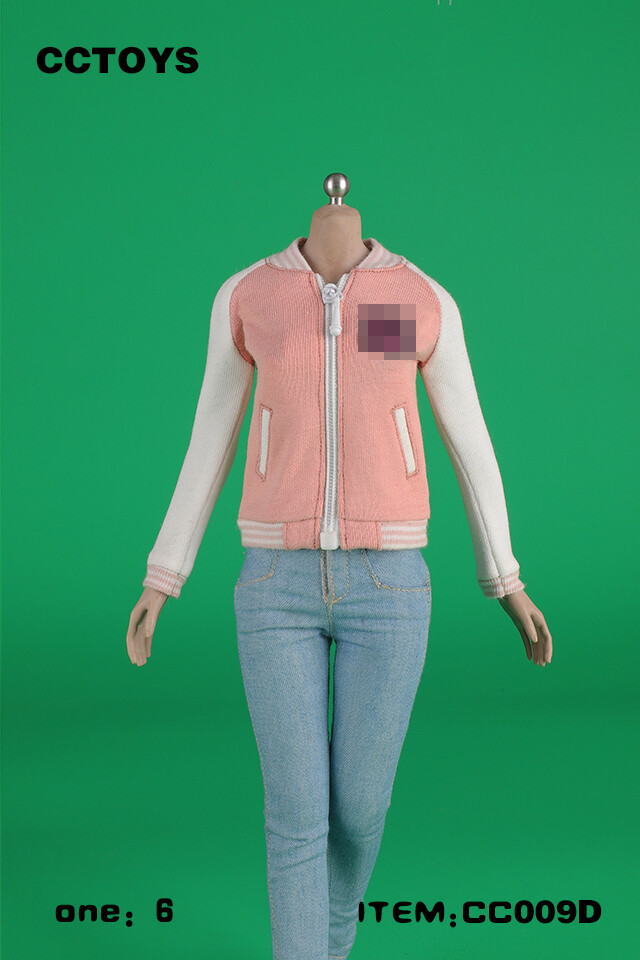 CCTOYS CC009 1/6 Baseball Coat Sport Clothes For 12" Female Action