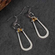 Boho Dangle Drop Earrings Women Minimalist Party Jewelry Fashion Trendy Silvery