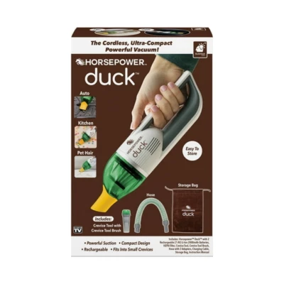 Horsepower Duck Cordless Compact Vacuum Brand New